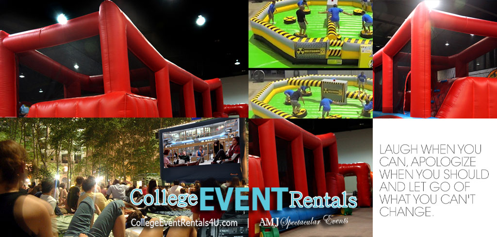 We have all your College Event planning needs under one roof. 